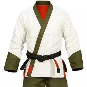 Jiu jitsu kimono de jiu jitsu logotipo personalizado al por mayor mejor calidad BJJ uniforme ligero hombres de alta calidad uniforme de Karate - Product Image 2