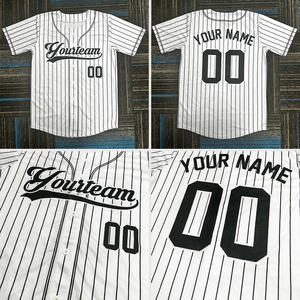 Maillot de baseball personnalisé avec logo et nom, vente en gros, rayures vintage, sublimation, pour jeunes, vêtements de baseball et softball, maillots de baseball - Product Image 4