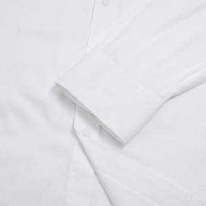 Aristino <b>Men's</b> <b>White</b> Mandarin Collar Anti-Wrinkle Breathable Cotton Blend <b>Dress</b> <b>Shirts</b> Workwear Style ALS2170Z Wholesale - Product Image 4