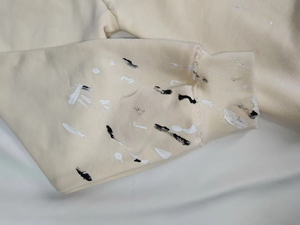Precio barato MOQ bajo Sudaderas con capucha bordadas para hombres Estilo vintage Sudaderas con capucha transpirables y ecológicas para hombres desgastados - Product Image 4