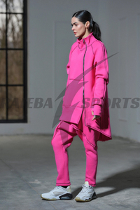 Conjunto Deportivo de Felpa Personalizado Unisex para Verano, 100% Algodón de Alta Calidad, Talla Grande, Diseño 2 en 1, Estilo Holgado, Sudadera con Capucha y Pantalones - Product Image 2