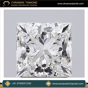 Collier avec bague de fiançailles et de mariage pour homme/femme, diamant de laboratoire SHRAMAN de haute qualité, 1,23 TCW, VVS2, taille princesse, certifié IGI - Product Image 2