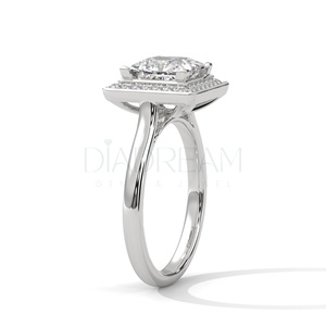 Best Selling Original 925 Sterling <b>Silver</b> Diamond <b>Solitaire</b> Engagement <b>Ring</b> for Women High Quality Wedding Wholesale - Product Image 5