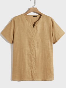 เสื้อเชิ้ตลายตารางแขนยาวสำหรับผู้ชายเสื้อเชิ้ตลายตารางแขนยาวมีกระเป๋าหน้าอกสำหรับผู้ชาย - Product Image 3