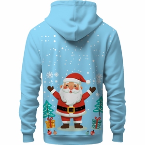 Sudadera con capucha navideña de invierno con estampado navideño unisex, disponible en todos los colores - Product Image 6