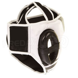 Custom Made Leather Face Saved <b>Wrestling</b> & MMA Head Guard with Face Protection Unisex Custom Color - Product Image 3