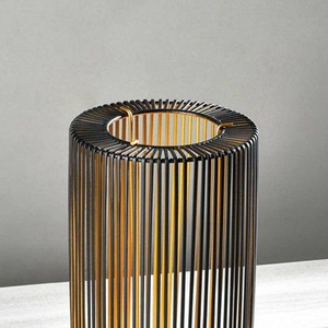 Available High Quality Round Available Glass <b>Candle</b> Jar for Home & Hotel Decoration New Design Best Price Metal <b>Candle</b> Lantern - Product Image 3
