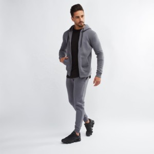 Nouvelle arrivée de survêtements pour hommes Ensembles de survêtements 2 pièces de haute qualité en bas quantité minimale de commande/Vente en gros Nouveau design Logo personnalisé Impression DTG - Product Image 3