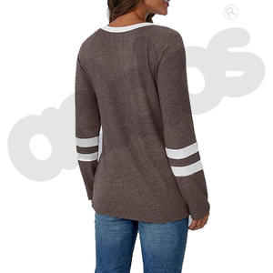 Customized Women's Casual Oversized <b>T</b>-<b>Shirt</b> High Quality Jersey with Embroidered Logo Solid Pattern <b>Plus</b> <b>Size</b> - Product Image 6