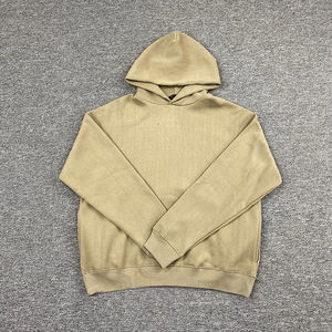 Sweat à capuche personnalisé pour hommes avec broderie imprimée bouffante Vêtements de haute qualité pour l'impression numérique d'hiver - Product Image 1