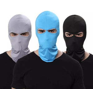 Capucha pasamontañas de cara completa hecha de tela de alta calidad, material sostenible ecológico con propiedades de secado rápido y antiolor - Product Image 4