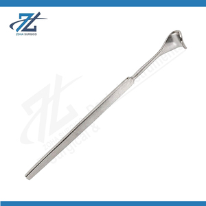 Rétracteur de paupière Desmarre simple, lame de 140 mm de long et 12,7 mm de large, instruments chirurgicaux en acier inoxydable, fabricant au Pakistan - Product Image 2