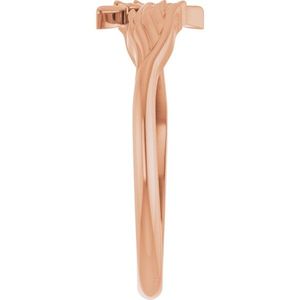 Rose Gold 18K Plated Angel Wings Cluster <b>Ring</b> Fashionable Trendy Eternity Inlay with Christian Religious Theme Perfect Gift - Product Image 4