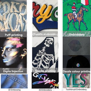 Camisetas gráficas de algodón 100% para hombre, nueva moda personalizada para estampado de abullonado, ajuste holgado, diseño 3D de gran tamaño, peso pesado, 100% algodón - Product Image 6