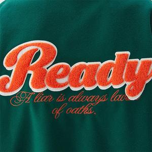 OEM Fabricante de alta calidad de la Universidad de los hombres de encargo de béisbol Bomber Varsity Puffer Jacket Chenille Light Winter High Street - Product Image 5