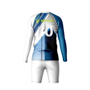 Kit de gardien de but de football personnalisé | Ensemble de maillot et short rembourrés à impression par sublimation OEM/ODM pour les commandes d'équipe - Product Image 2