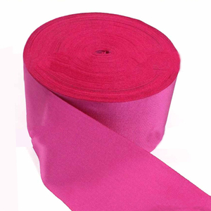 OEM Wholesale Maroon Moire <b>Ribbon</b> Customized Ceremonial Medal Moire <b>Ribbons</b> in <b>pink</b> Colors High Quality Bulk Supply - Product Image 3