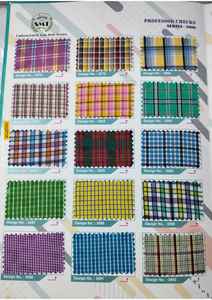 Tissu pour chemises scolaires abordable, 65% polyester, 35% coton mélangé, pour uniformes, dans une gamme de prix abordable - Product Image 6