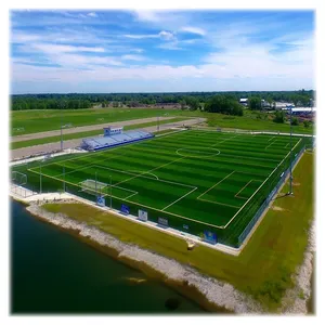 Gacci Nep Gras Fabriek Custom Indoor Vijf A Side Voetbal Turf Voor School Sportveld