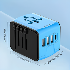 อะแดปเตอร์แปลงไฟอเนกประสงค์ พร้อมฟังก์ชัน PD QC3.0 และพอร์ต AC สำหรับกล้อง แล็ปท็อป หูฟัง อุปกรณ์ Type-C กระแสไฟขาออก 5V 2A - Product Image 6