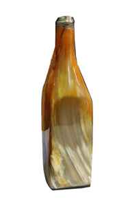 Bouteille en corne de style rustique avec grain naturel et texture organique pour les collectionneurs et les passionnés à prix abordable en provenance d'Inde - Product Image 5