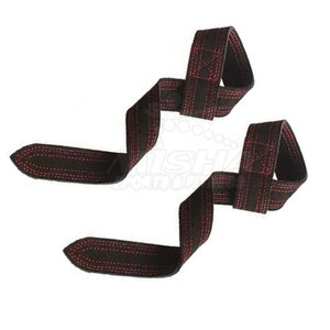 Les sangles de levage en cuir améliorent la stabilité et le contrôle du poignet pendant les levages avec des sangles de levage en cuir - Product Image 3