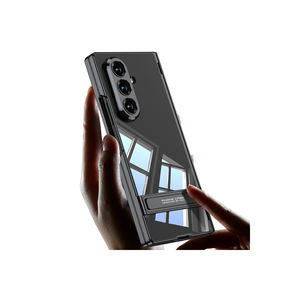 Étui de luxe en silicone transparent avec support Lego doré pour Samsung Galaxy Z Fold 7, Galaxy Z Fold 7 Plus, Galaxy A55 – Housse de protection pour mobile - Product Image 3