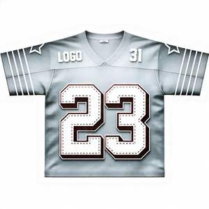 Maillot de football américain personnalisé OEM nouveau design maillot de football américain personnalisé de haute qualité impression par sublimation entraînement maillot de football américain - Product Image 3