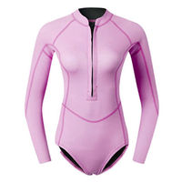 Combinaison de surf respirante pour homme, couleur unie, anti-UV, en Spandex/Polyester, manches longues ou courtes, vente en gros du fabricant