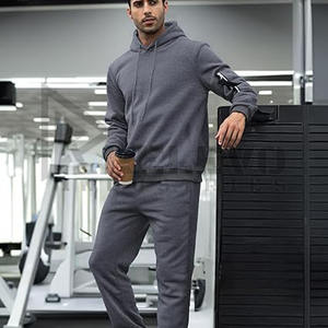 ชุดวอร์มกีฬาผ้าโพลีเอสเตอร์ระบายอากาศแบบสั่งทำพิเศษ ทรงหลวม ไหล่ตก พร้อมโลโก้สั่งทำสำหรับผู้ชาย - Product Image 3