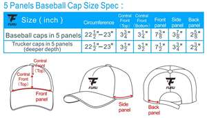 Gorra de béisbol de 5 paneles con logotipo personalizado para hombre, transpirable, impermeable, 100% de algodón, gorra deportiva, bordado a mano, estampado de soplo, playa de esquí - Product Image 6