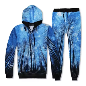 Ensembles de jogging à sublimation imprimée personnalisée pour hommes et femmes vêtements de sport respirants pour l'entraînement d'hiver, la course à pied et l'entraînement de gymnastique - Product Image 6