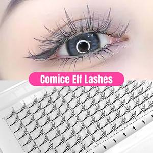 Extensions de cils de style <span class=keywords><strong>manga</strong></span> |   Cils dramatiques en gros pour cosplay et mode - Product Image 5