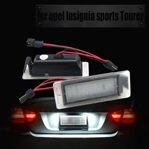 Luci LED per Targa per <span class=keywords><strong>Opel</strong></span> <span class=keywords><strong>Insignia</strong></span> Sports <span class=keywords><strong>Tourer</strong></span> 2008-16 Mokka Chevy Corvette Cruze Equinox Impala GMC Terrain 2 Pezzi - Product Image 2