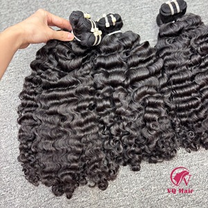 Pelo crudo rizado birmano crudo pelo birmano vietnamita 100% mejor calidad pelo de un donante peinados de tendencia superior Dropship - Product Image 2
