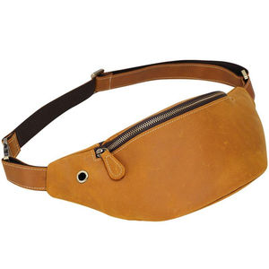 Riñonera de Cuero Genuino para Hombre, Bolsa de Cintura, Cangurera, Bolsa para Dinero, Bolsa de Cintura - Product Image 1