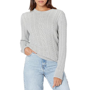 Pulls pour femmes avec couleurs, taille et logo personnalisés Pulls respirants pour femmes Pull d'hiver - Product Image 4