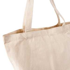 Vente en gros Grand sac cabas personnalisé Sac cabas en toile de coton Sacs à provisions personnalisés réutilisables Sac en toile de coton - Product Image 5