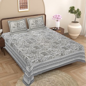 Ropa de Cama de Algodón 100%, Elegante, Tamaño Doble, Ultra Suave y Lisa, Ropa de Cama Personalizada, Cubrecama, Decoración del Hogar, Estampado Étnico - Product Image 2