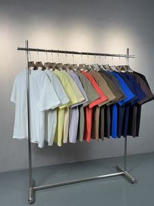 เสื้อยืด300gsm ผู้ชายผ้าฝ้าย100% โอเวอร์ไซส์สำหรับผู้ชายเสื้อยืดโอเวอร์ไซส์ออกแบบโลโก้ได้ตามต้องการ - Product Image 6