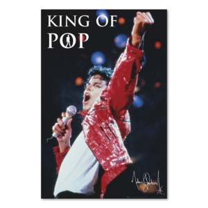 Modern Style Michael Jackson <b>Poster</b> King of Pop Paper Design for Wall Use - Product Image 1