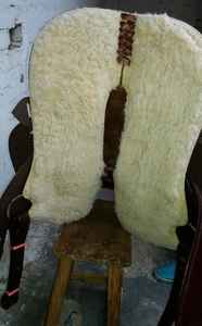 Selle de cheval en cuir occidental de qualité supérieure sur accessoires de chevaux de course éco-cuir - Product Image 5