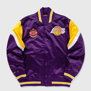 Vestes d'université en satin de style vintage blousons de baseball et de bombardiers brodés avec un design Starter 49ers College Letterman - Product Image 5
