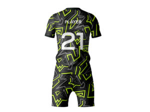 Ensemble d'uniformes de football personnalisés, design adapté à tous les niveaux, service OEM avec technique de coupe automatisée, kit d'équipe complet avec logo - Product Image 2