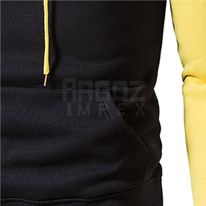 Nueva llegada de los hombres Casual Color sólido de dos piezas 100% algodón ligero Jogging traje transpirable para el invierno al por mayor - Product Image 6