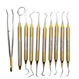 Kit de Instrumentos de Higiene Dental, Juego de Limpieza Profesional de Profilaxis, Acero Inoxidable, Manual, MEDZORA SURGICAL, Venta al por Mayor - Product Image 2