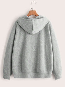 Vestes à capuche zippées personnalisées en coton sweat-shirt épais 500 g/m² sweat à capuche zippé surdimensionné de haute qualité pour hommes vente en gros - Product Image 2