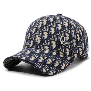 Casquette de baseball vintage monogramme, casquette ajustable tendance <span class=keywords><strong>TikTok</strong></span>, casquette unisexe brodée pour un style urbain - Product Image 3