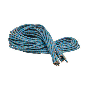 Corde Bolo en cuir véritable tressé de qualité supérieure corde de peau de vache faite à la main pour bijoux artisanat Bracelets bricolage et approvisionnement d'exportation - Product Image 1