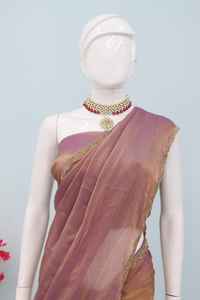 Indian Bridal Elegant Bollywood Designer Multi Printed Chiffon Sari Último Sari exclusivo para Chic Ethnic Look Adultos Bodas - Product Image 2